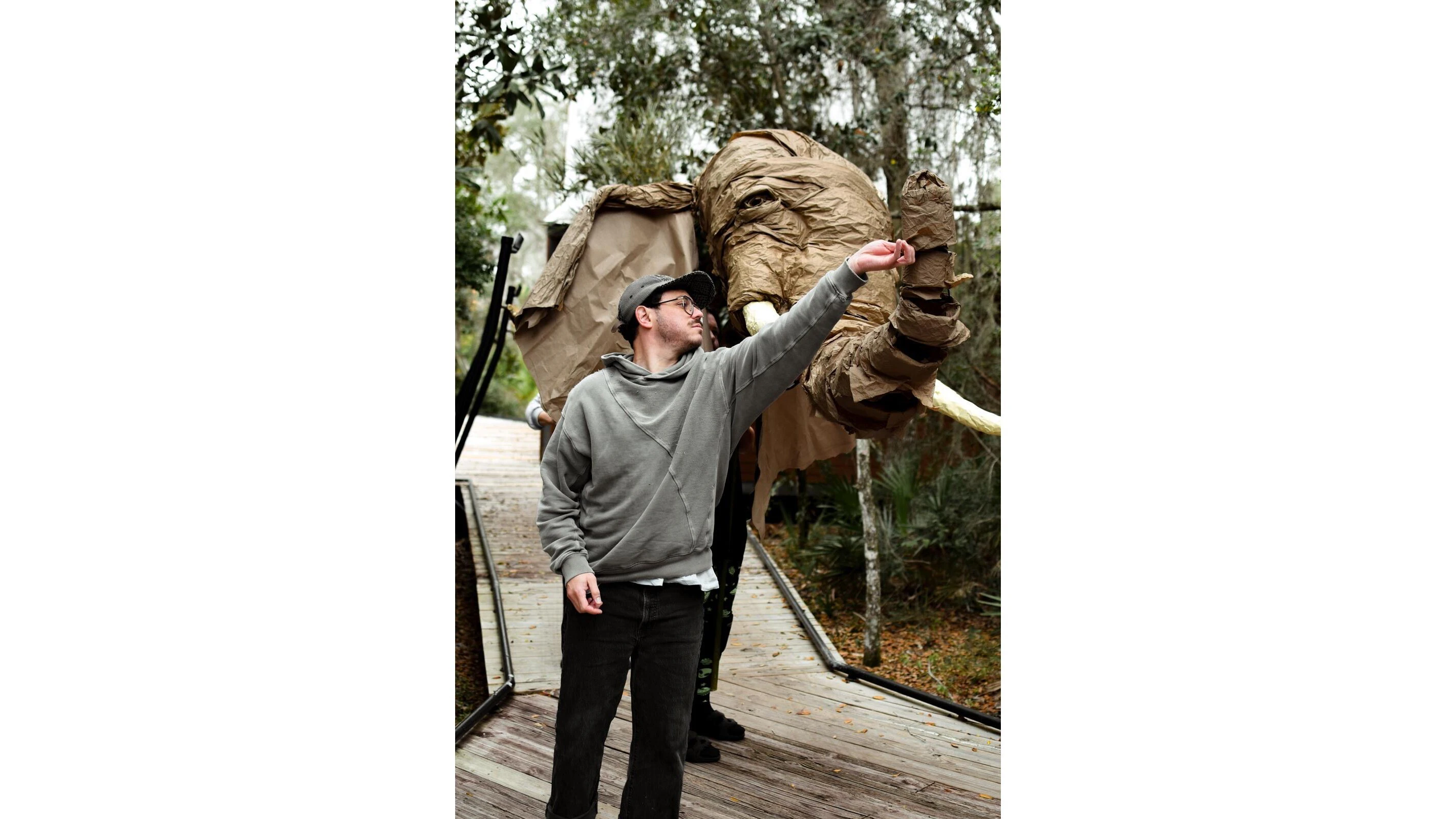 Greg Corbino will create puppets to illustrate “Carnival of the Nearly Extinct Animals,” which has performances in Honolulu this September.