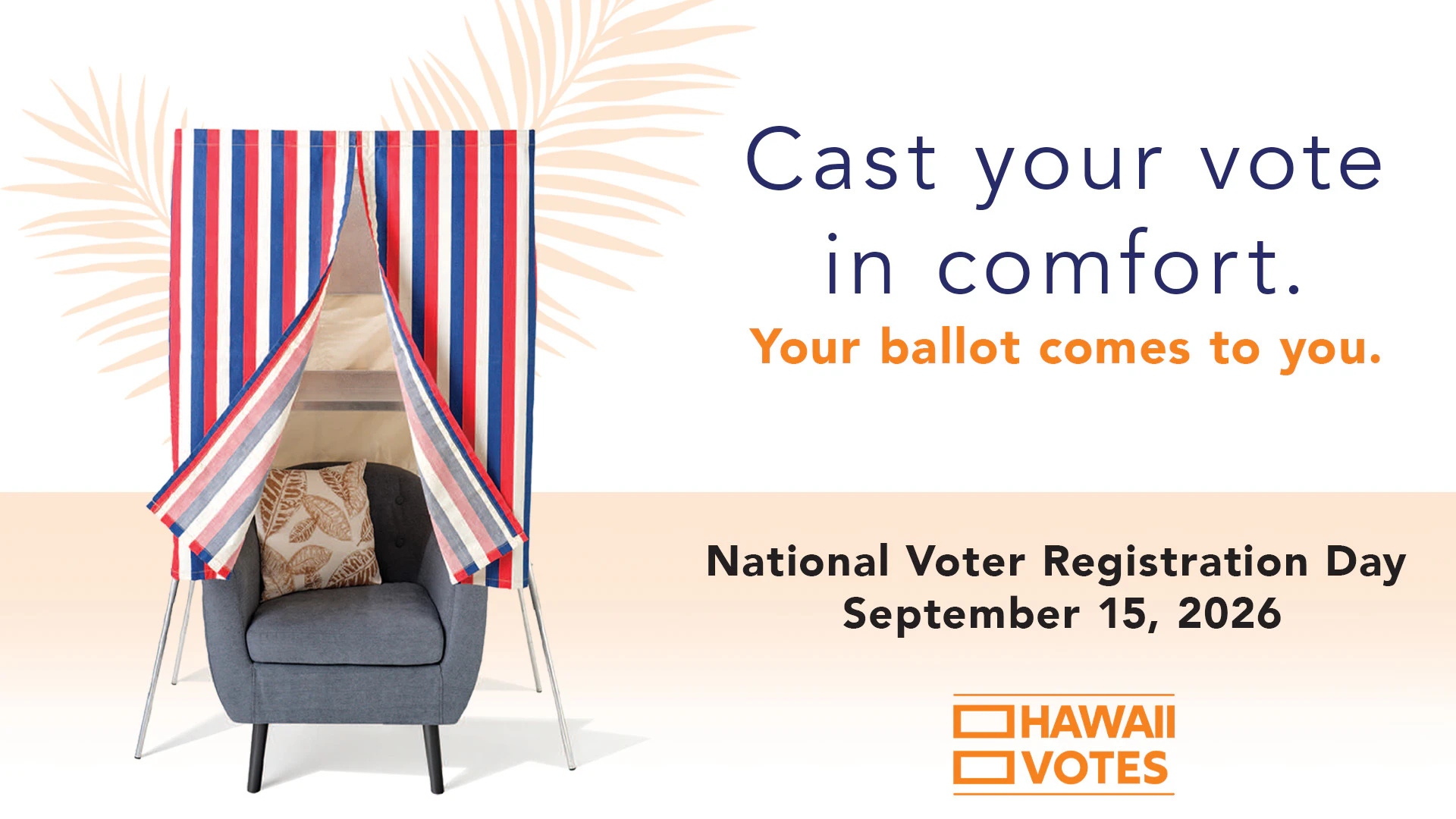 National Voter Registration Day Tuesday, Sep. 15