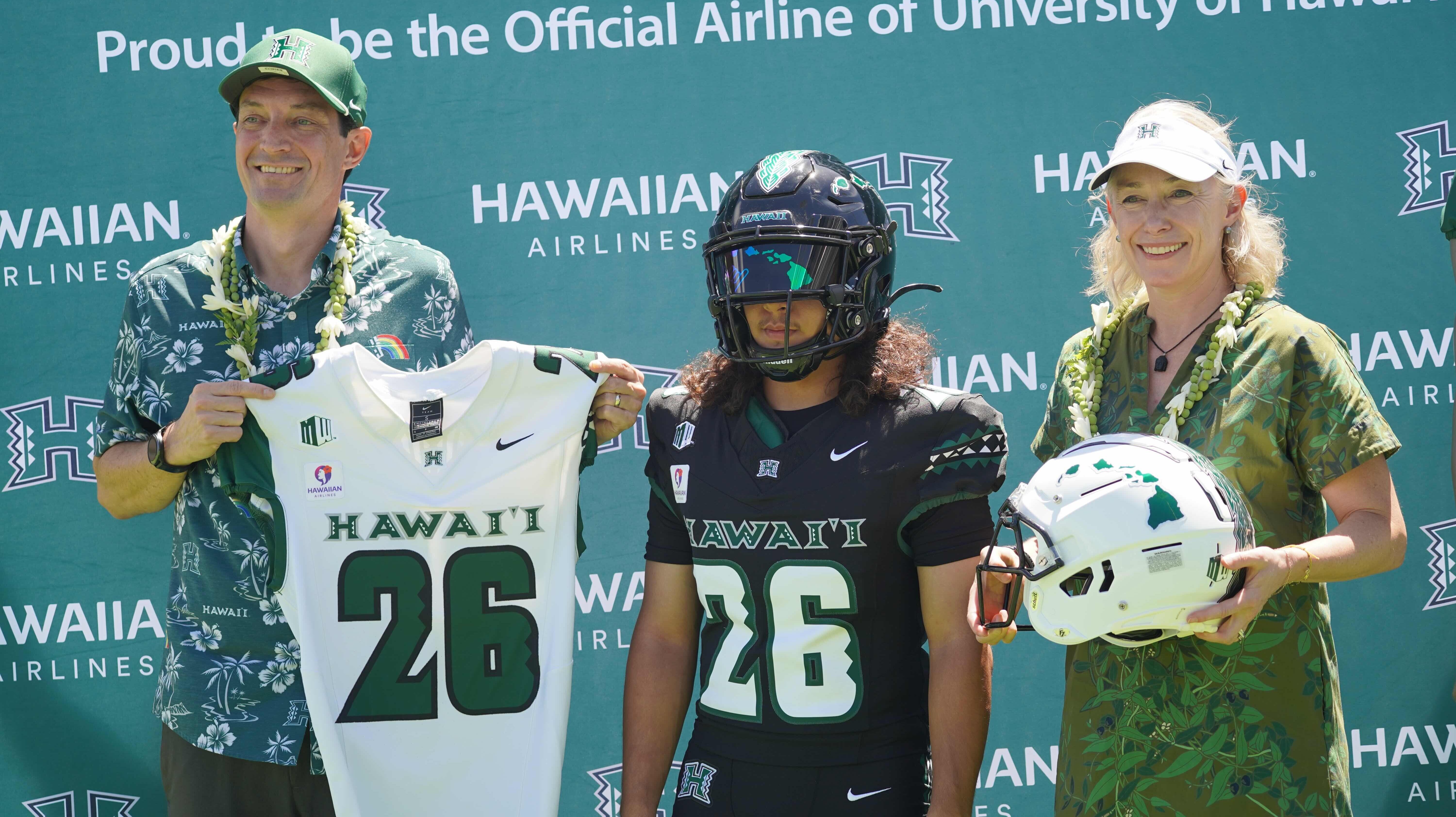 Hawaiian Airlines named new jersey patch sponsor for Hawai‘i football team