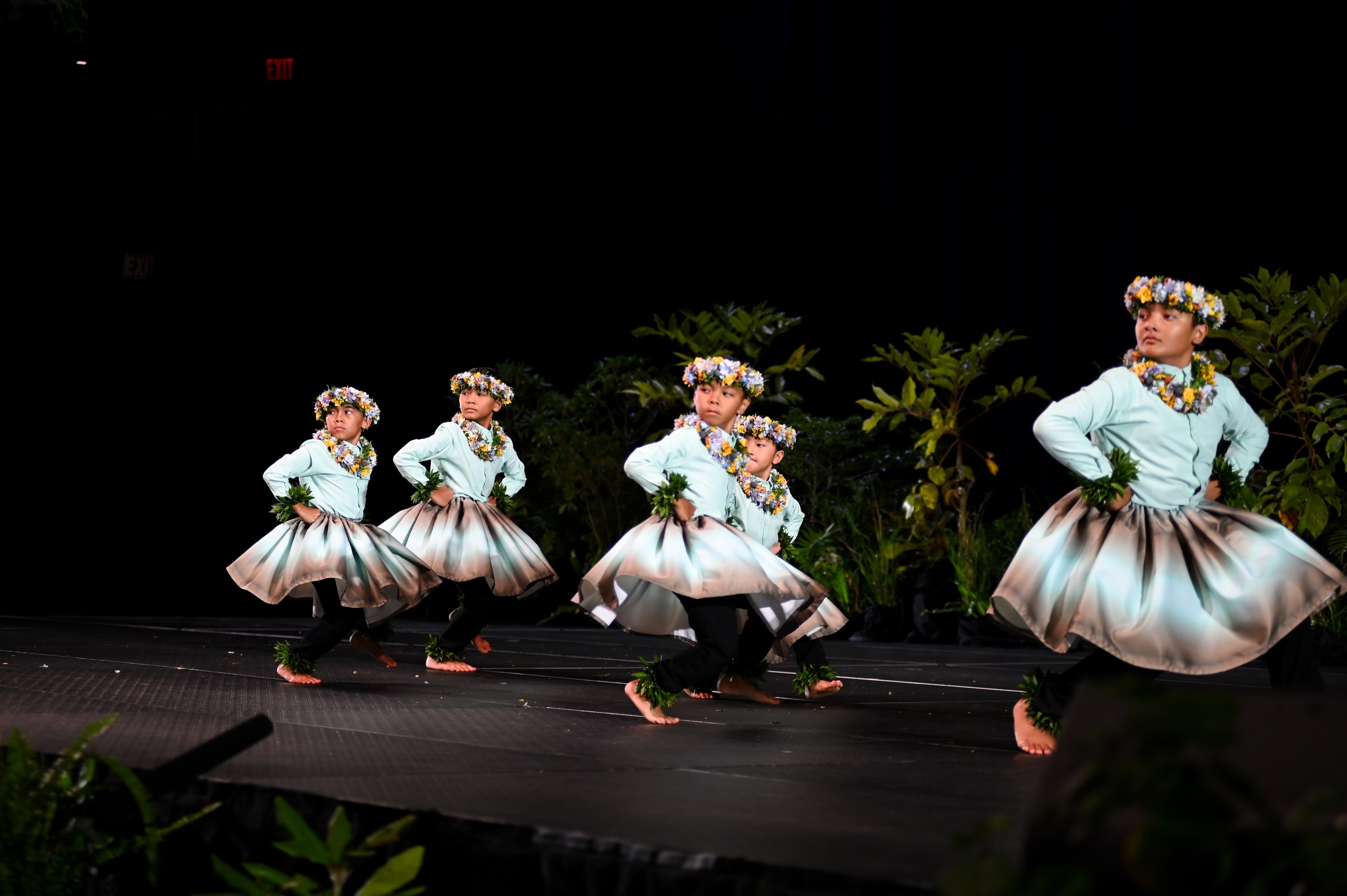 Hālau Hi’iakaināmakalehua, led by Kumu Hula Robert Keano Kaʻupu IV, won Hula Kahiko — Kāne.