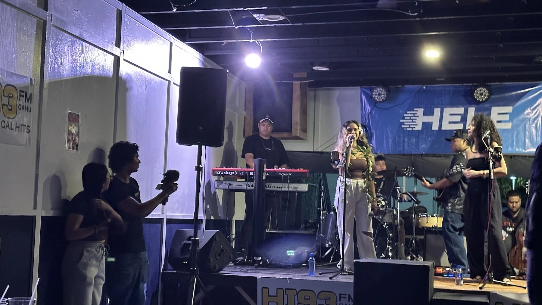 Tehani was the musical winner of round three of HI93 FM Hawaiʻi’s Local Hits first Battle of the Bands and Comedians. Her band advances straight to the finals on Friday, Nov. 21.