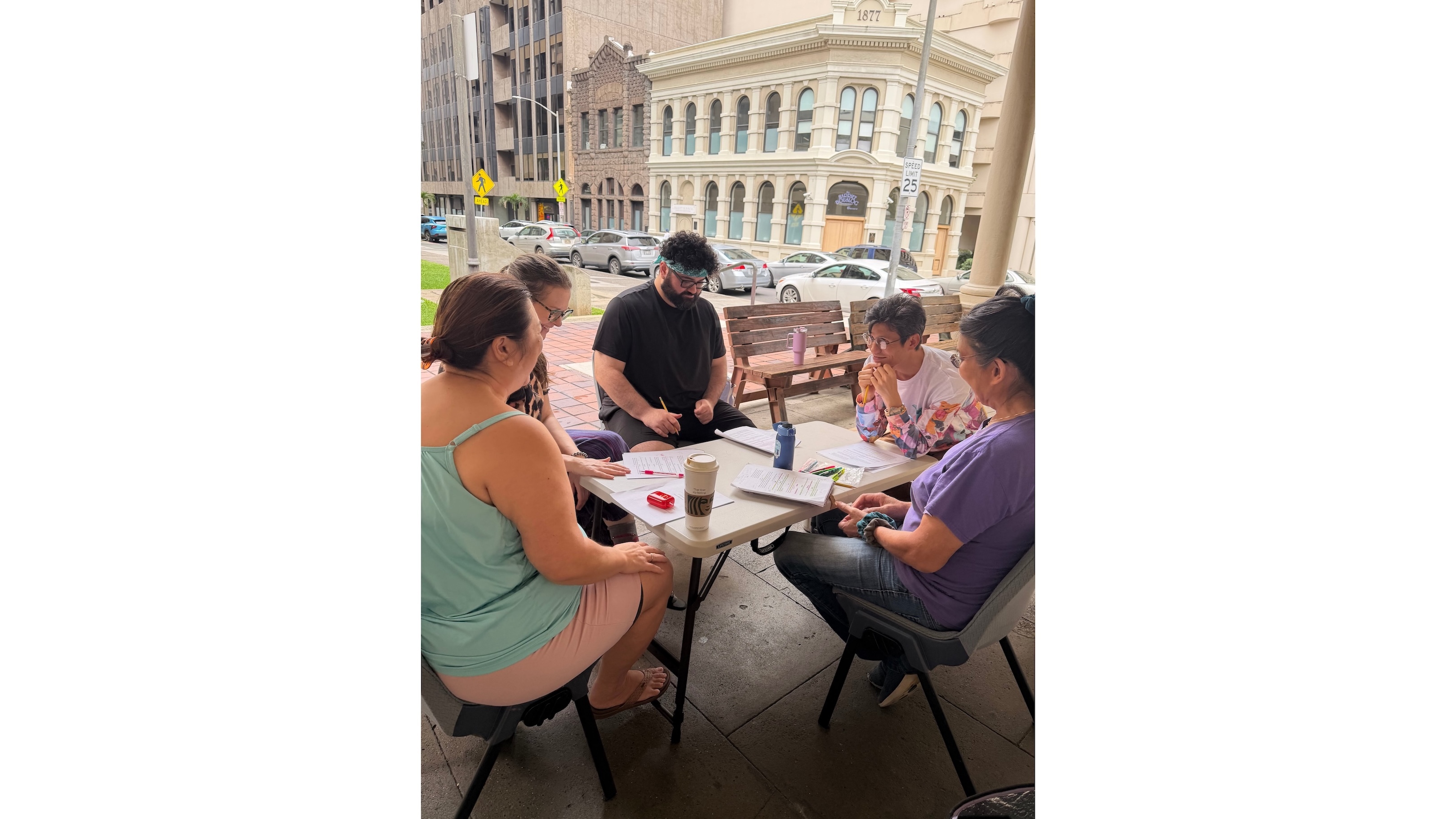 Playwrights, directors, and actors and actresses were part of the teams working to create six new 10-minute plays during the festival.