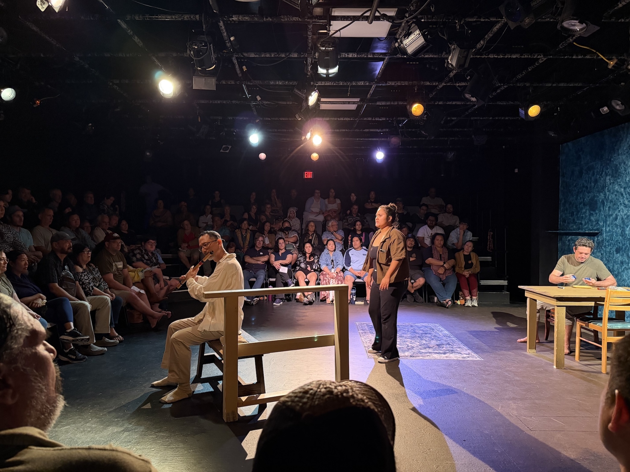 The plays were created by six playwrights, six directors and 18 actors, who were sorted into teams.