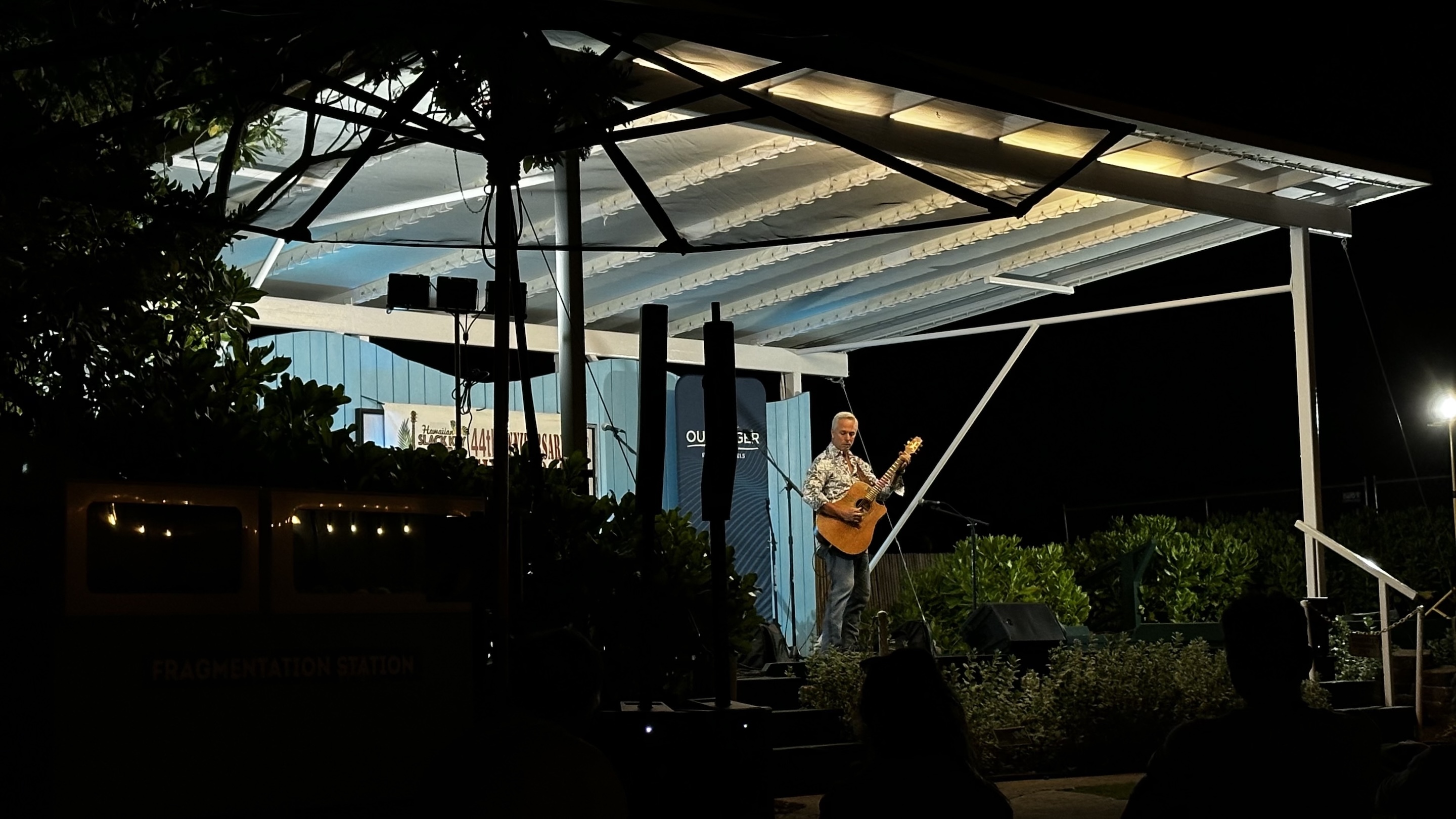 Bobby Moderow performed at the 44th Annual Hawaiian Slack Key Guitar Festival “Waikīkī Style” on Saturday, August 29.