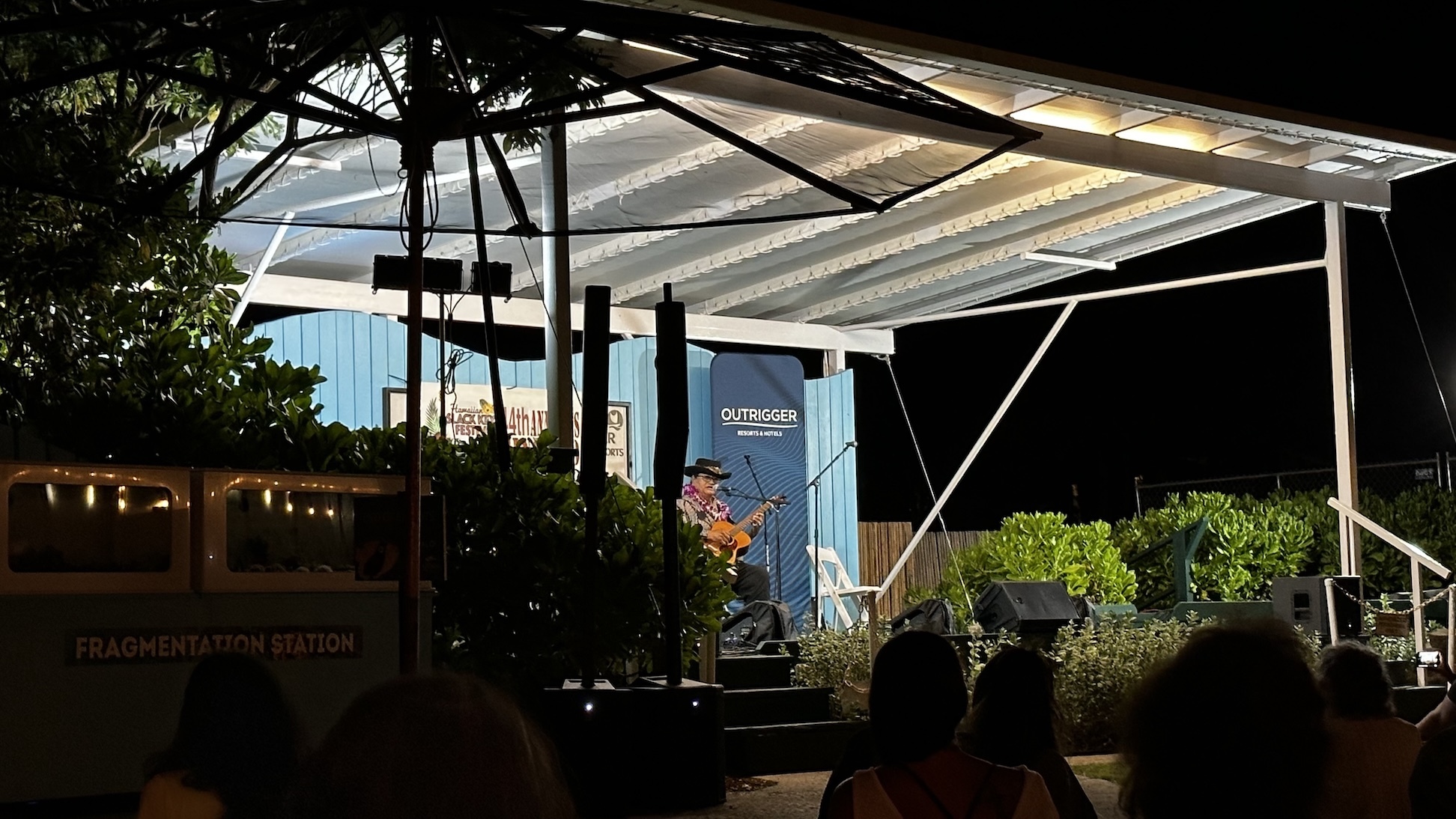 Ledward Kaapana performed at the 44th Annual Hawaiian Slack Key Guitar Festival “Waikīkī Style" on Saturday, Aug. 29, at the Waikīkī Aquarium.