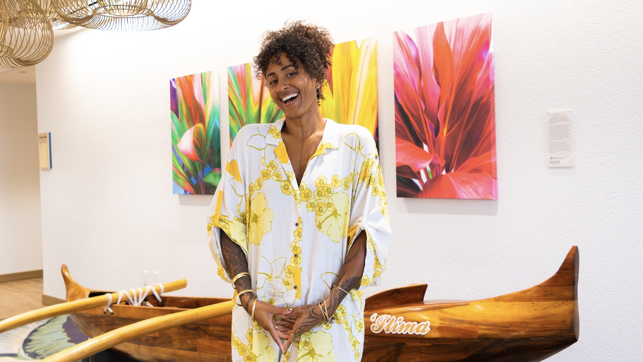 Irie Love at the Outrigger Waikīkī Paradise Hotel, where she recently hosted the event Herstory & Harmony: an Irie Love Experience.