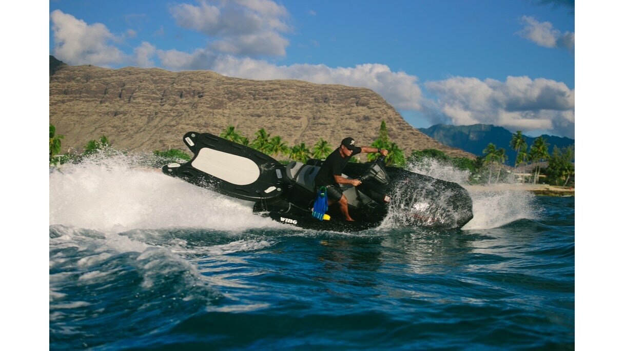 Brian Keaulana revolutionized ocean safety practices by using jet skis for high stakes ocean rescues.