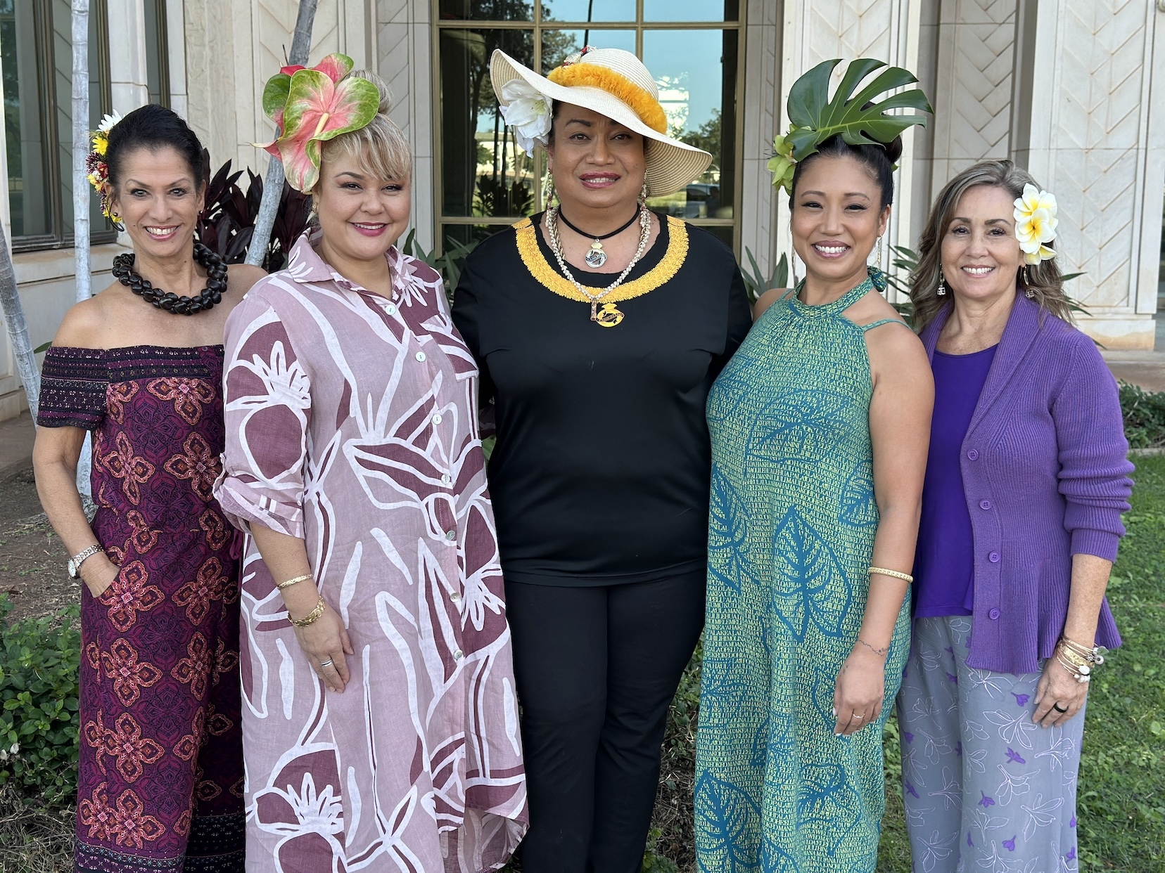 There are five candidates for the 2026 Lei Day Court.