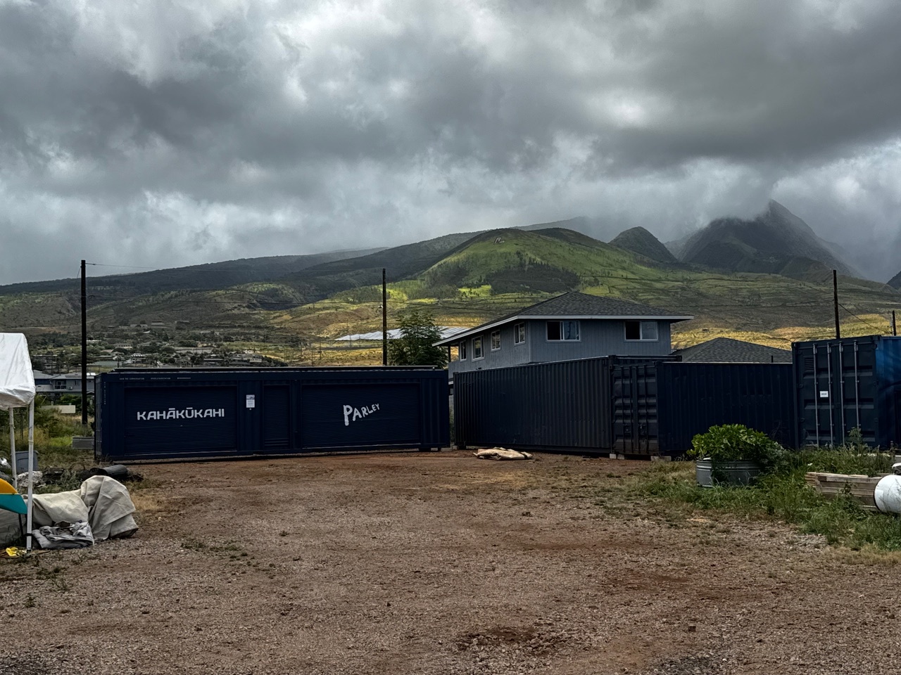 KOA's facility pictured ahead of the storms.