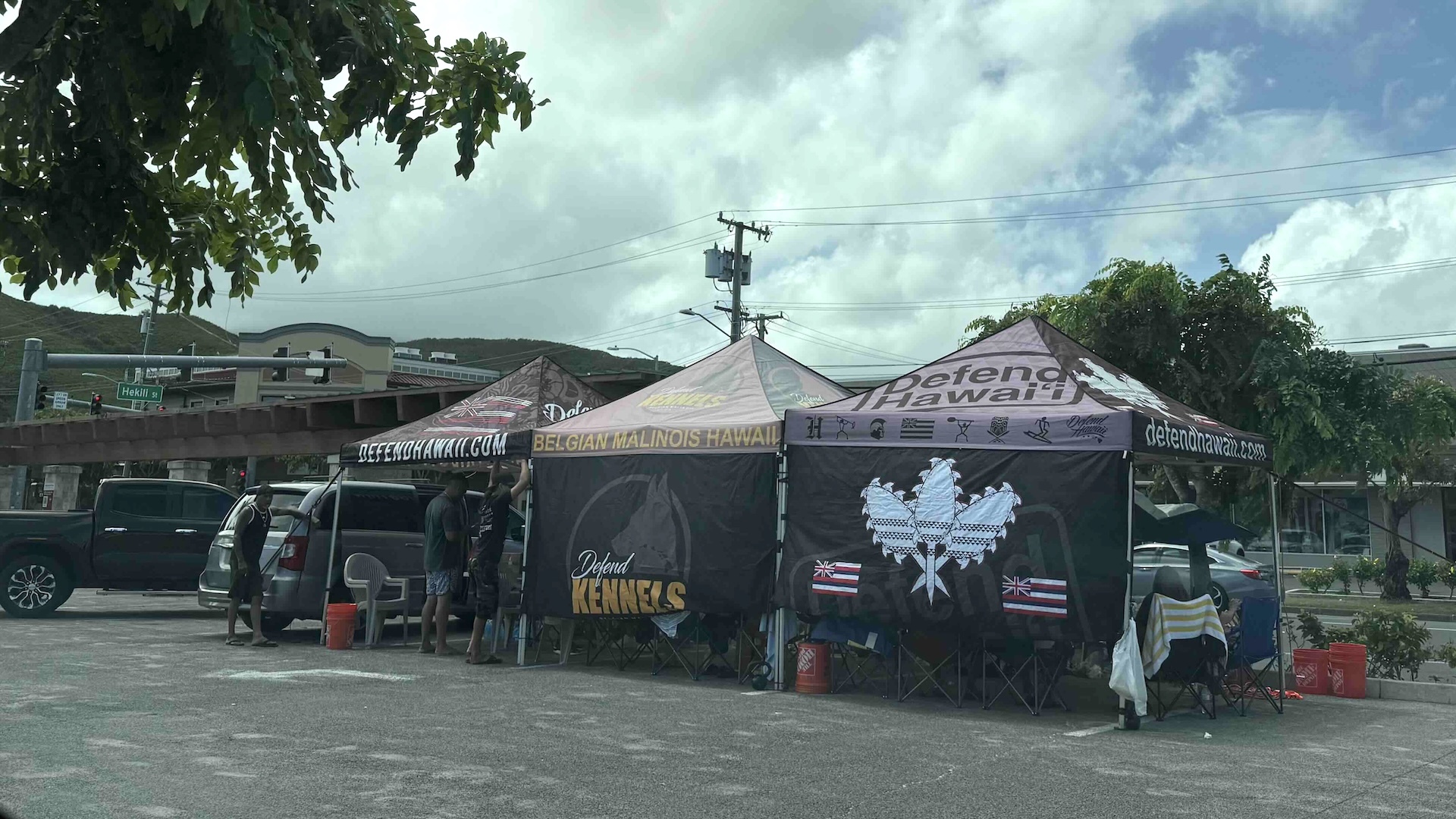 The victim of a recent shooting in Kailua was identified by HPD as Thomas Malone, the son of Michael Buntenbah, who owns the Defend Hawai‘i clothing brand. Photo by Kelsey Kukaua Medeiros