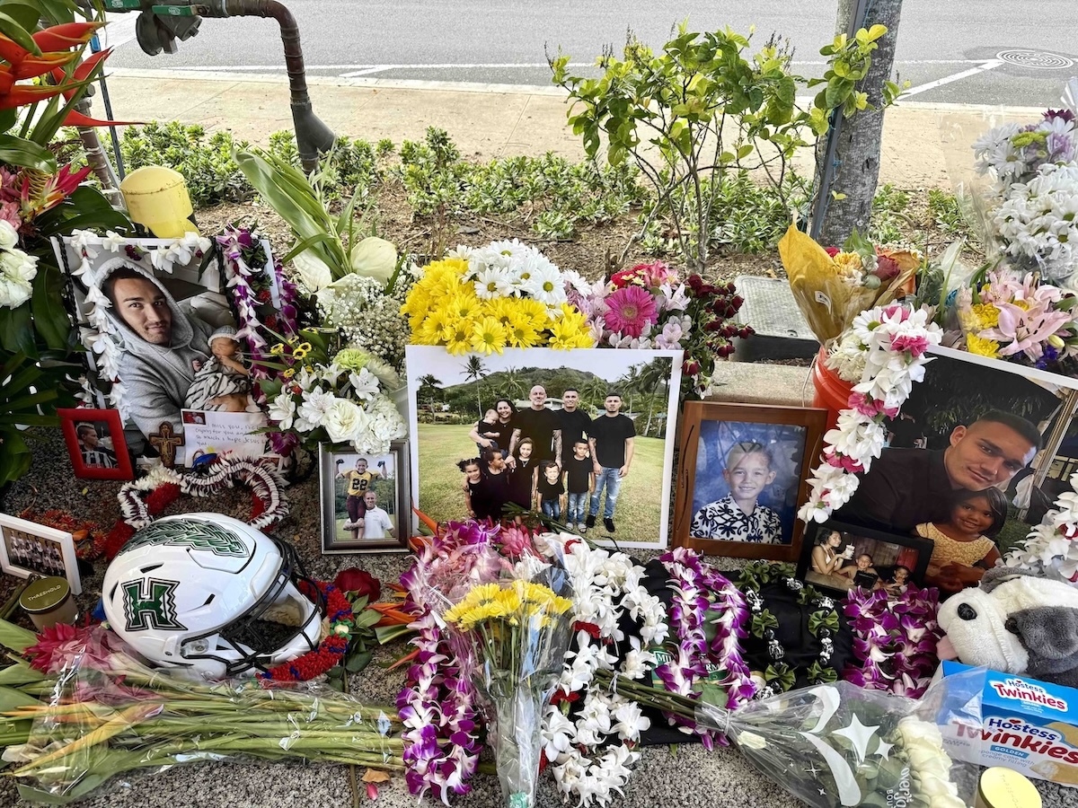 Kailua shooting victim memorial