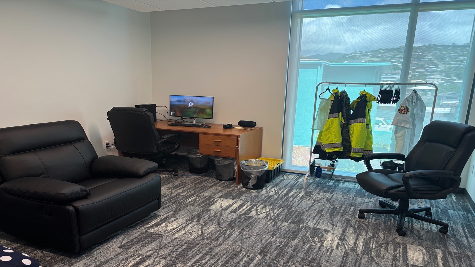 Kaimuki, EMS station, crew rooms, blessing ceremony