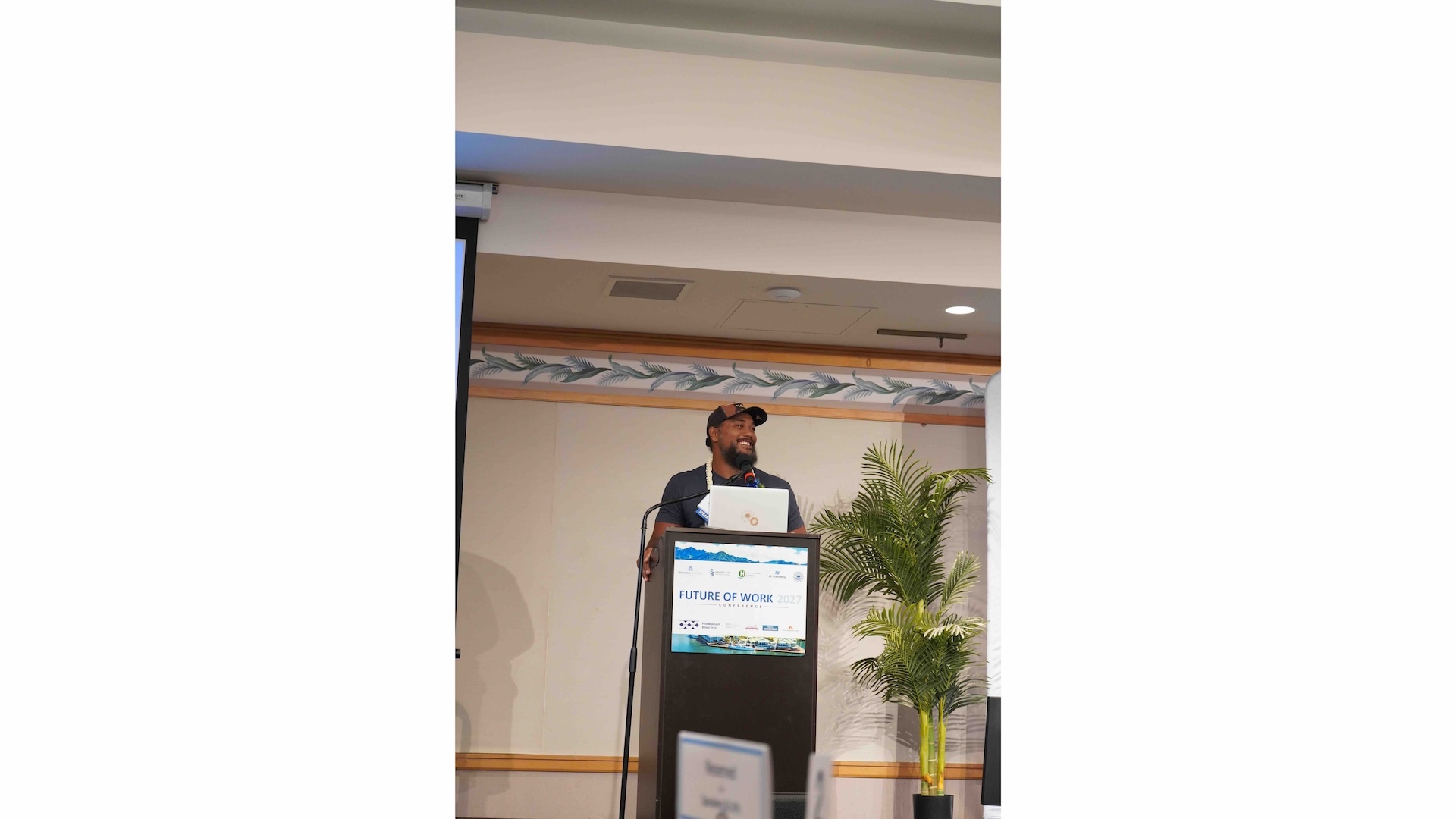 Kaina Makua was the Keynote Speaker at the Future of Work Conference 2027.