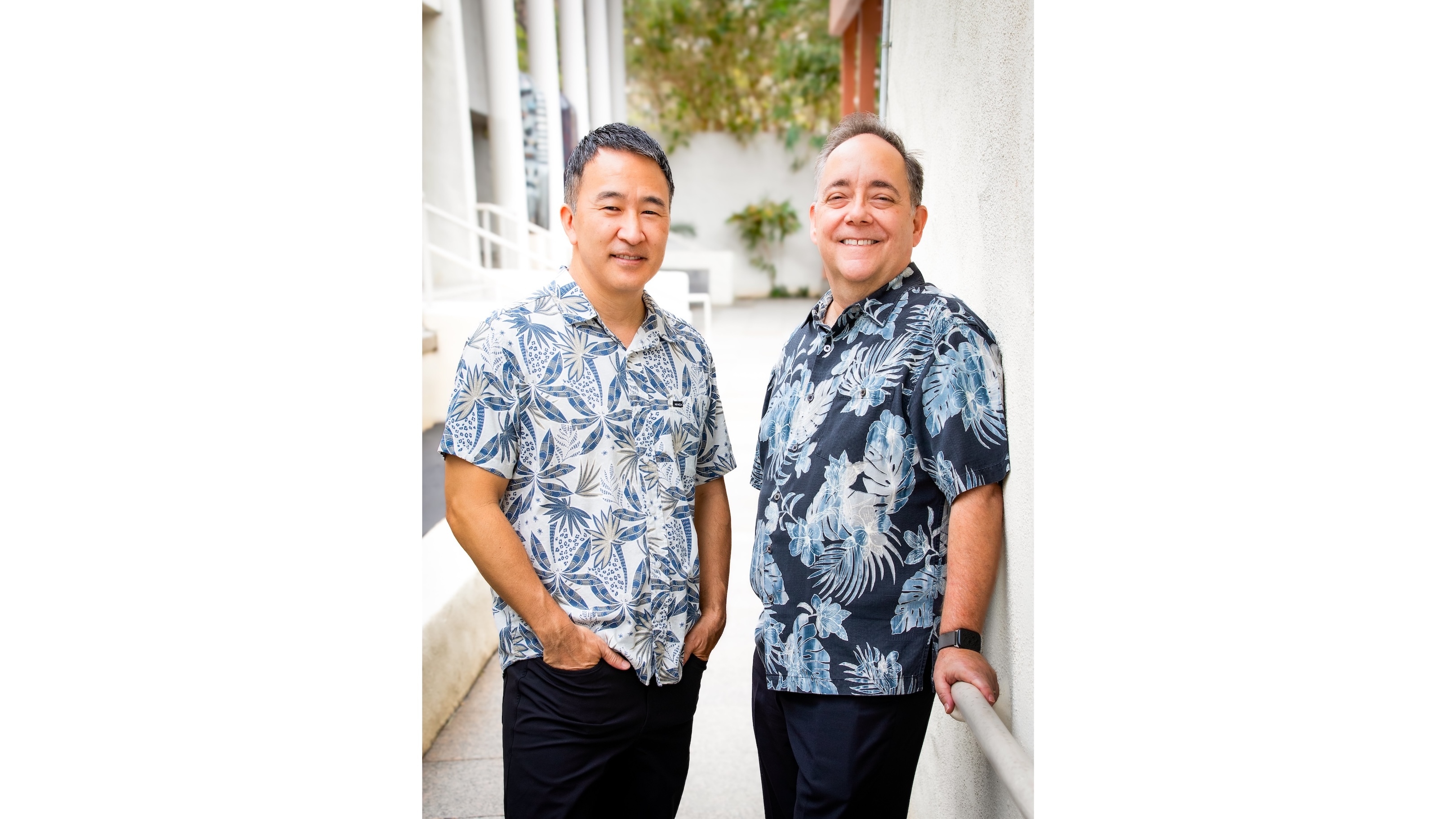Lance Inouye, left, is the conductor, while Andrew Morgan, right, is the general director and CEO of Hawai‘i Opera Theatre.