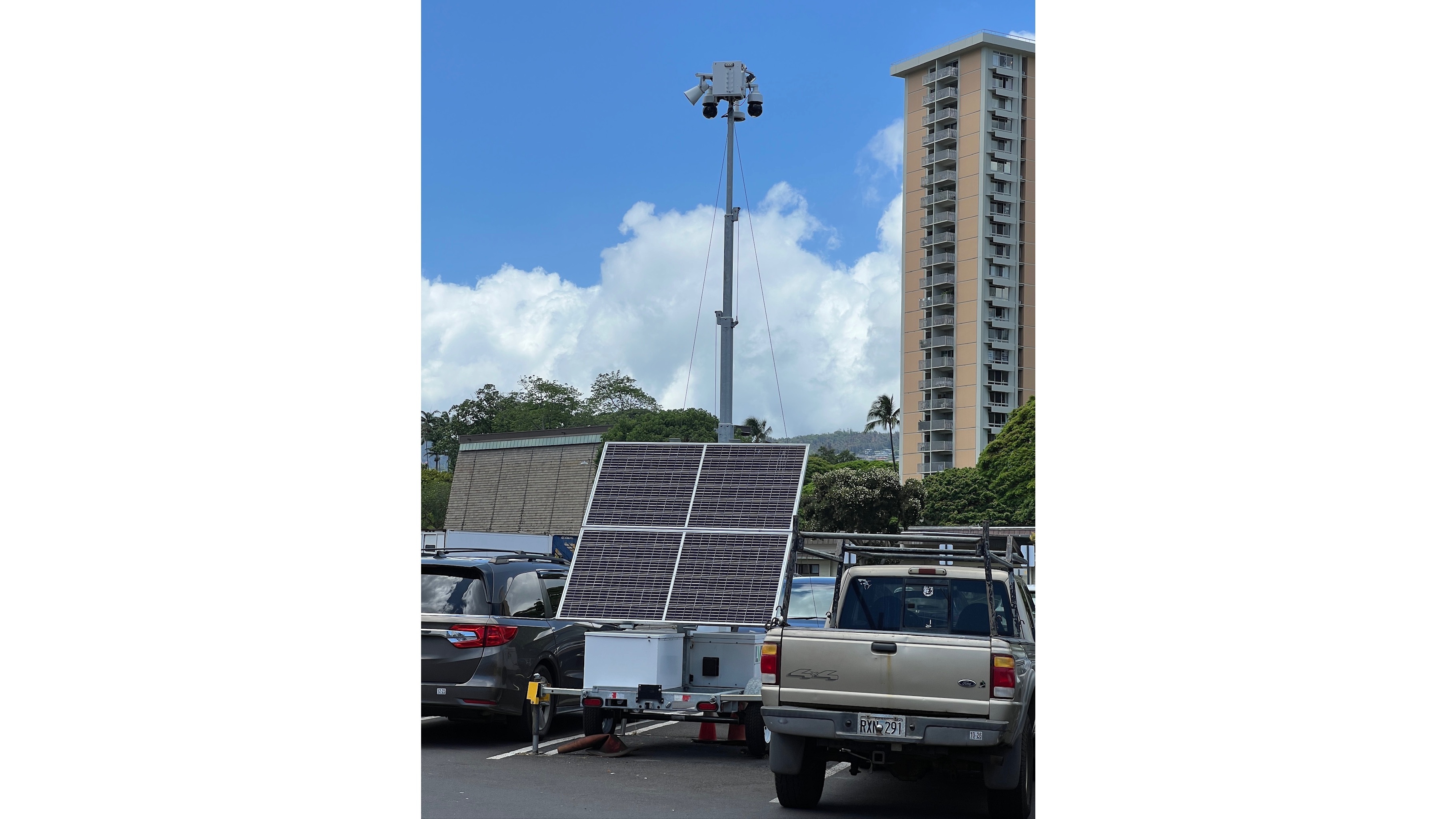Security camera at Pali Long's