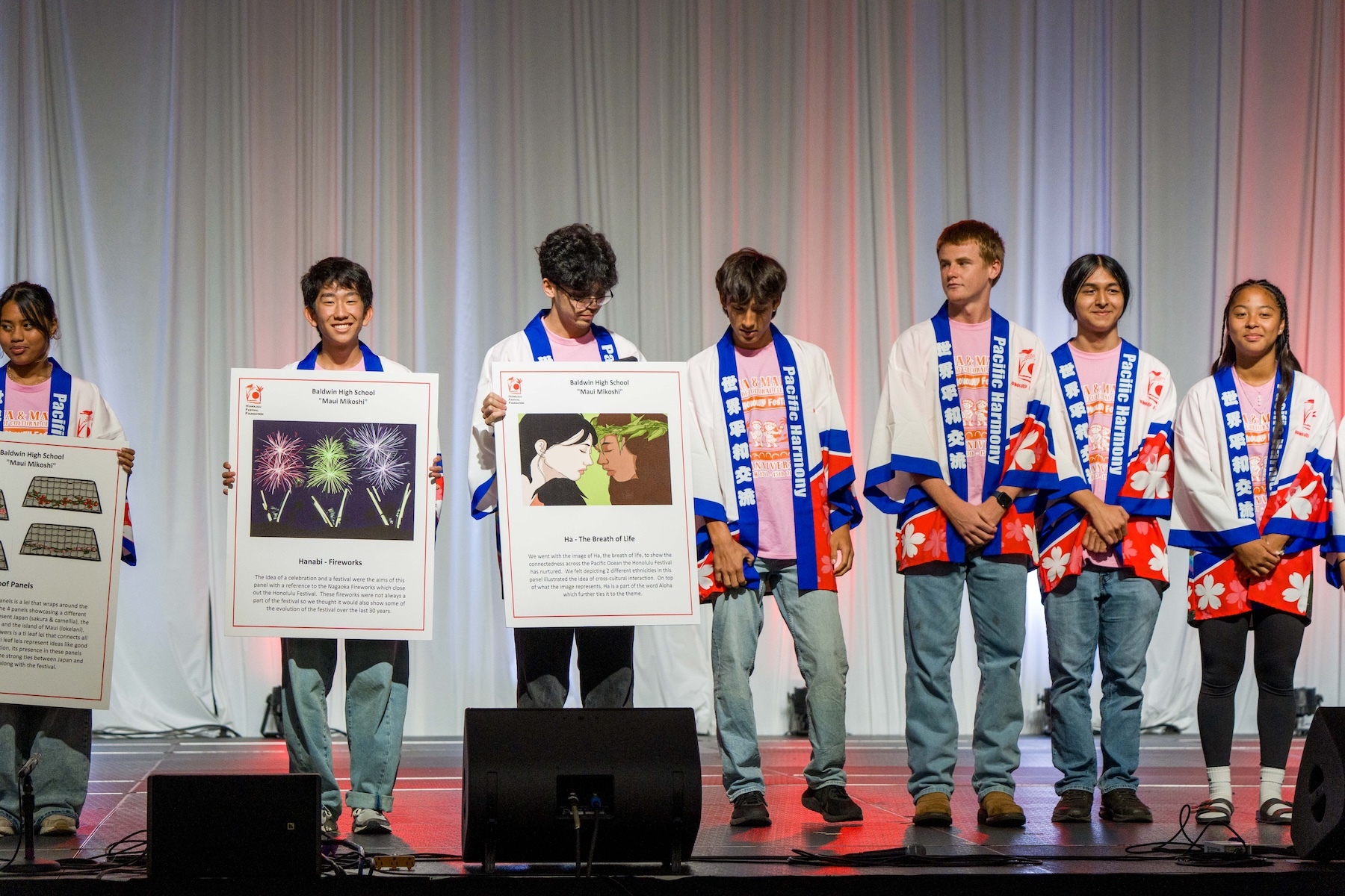 The Honolulu Festival Foundation announced Baldwin High School as the winner of the Maui Mikoshi design contest. The winning design was announced on Saturday, March 14, at the Hawai‘i Convention Center.