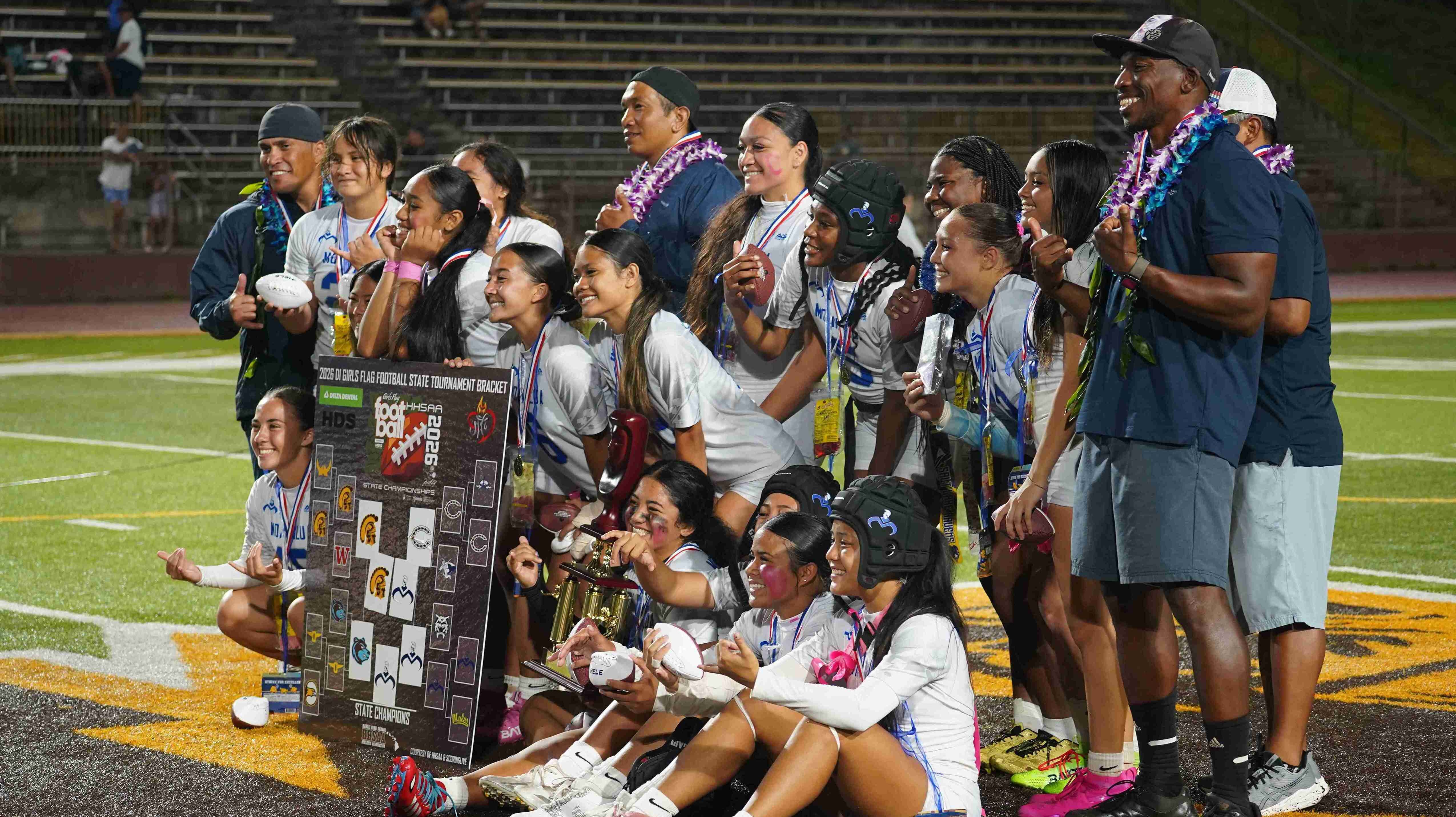 Moanalua girls flag football 051726
