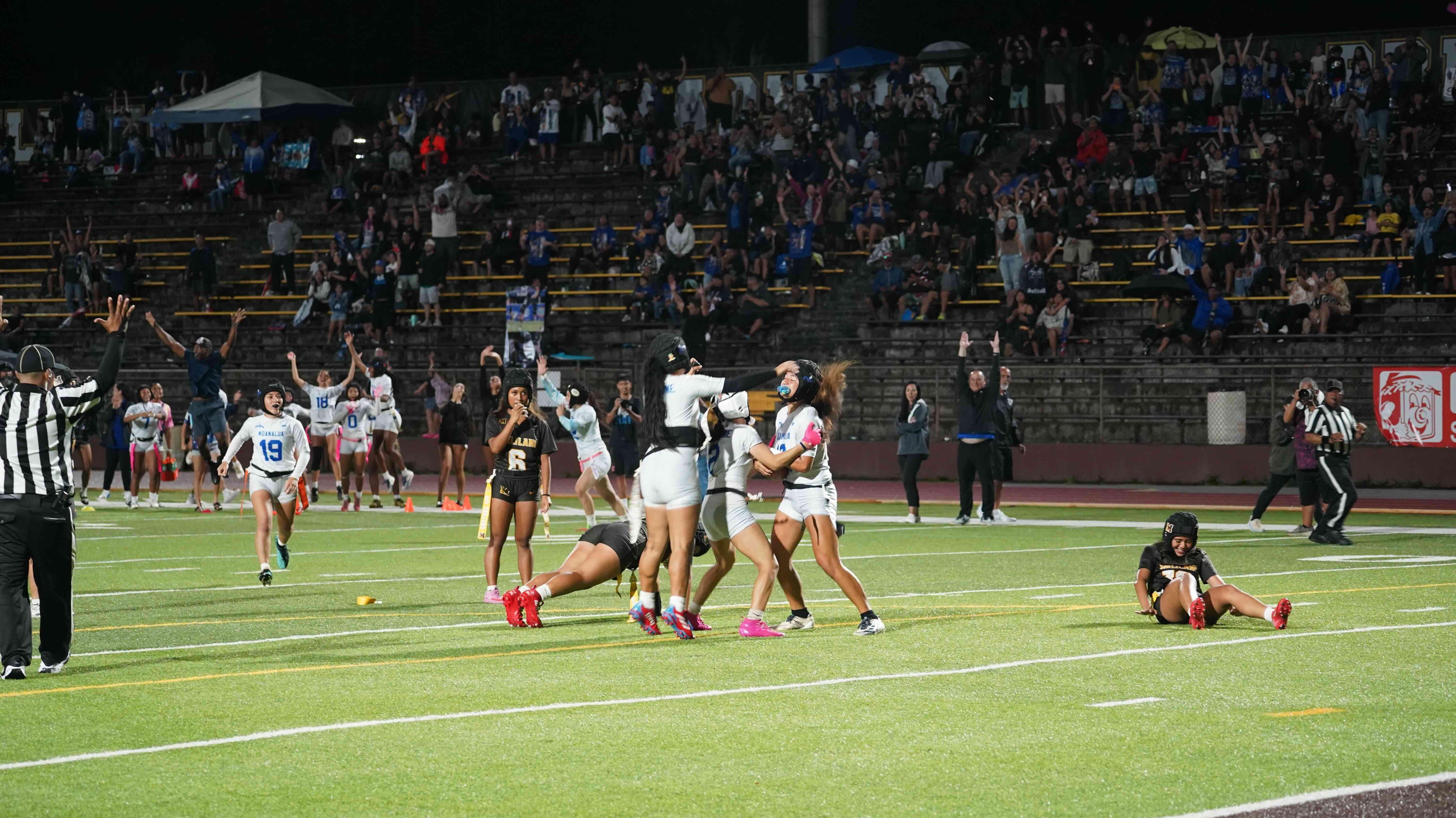 Moanalua girls flag football 2 051726