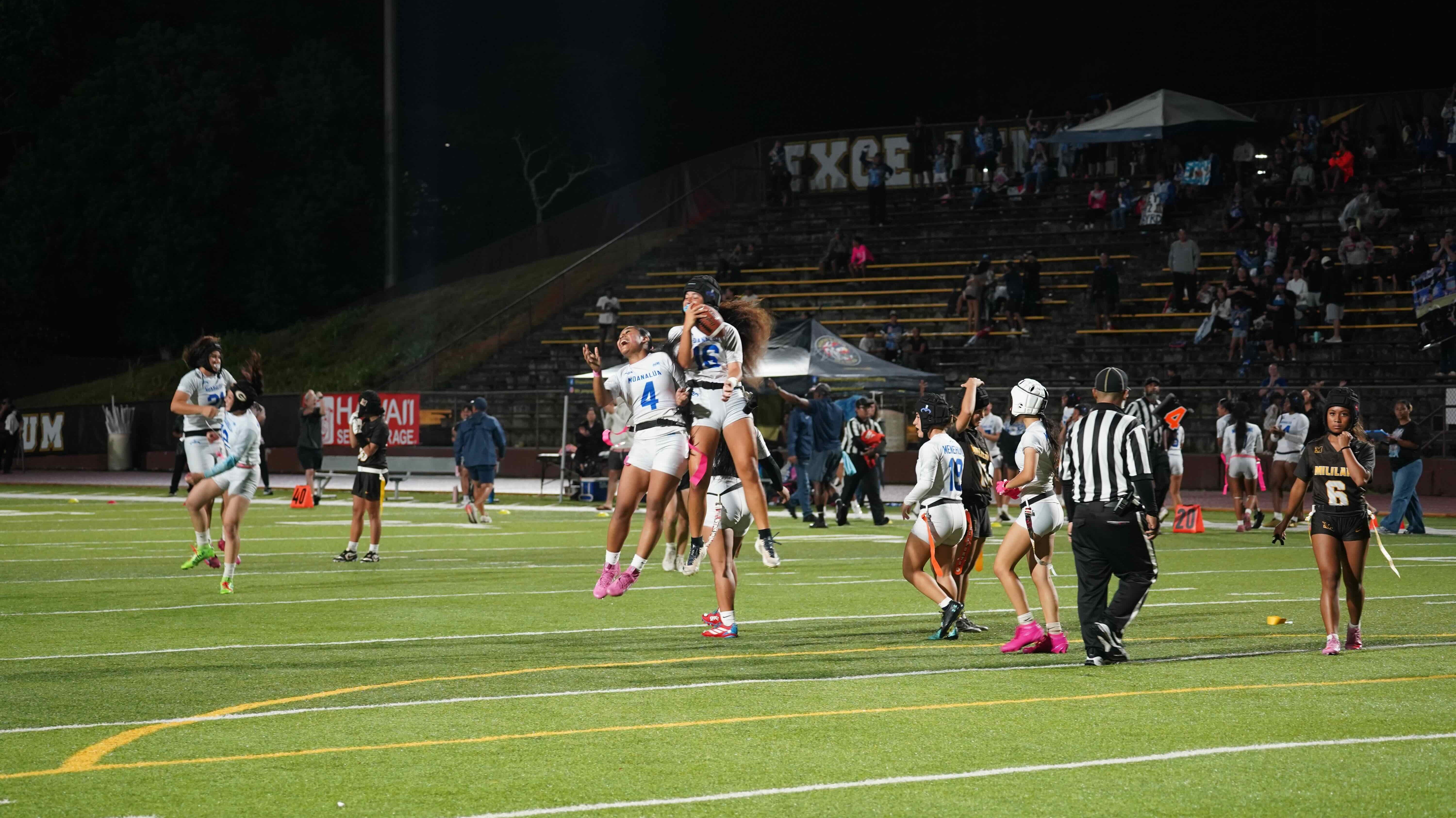 Moanalua girls flag football 3 051726