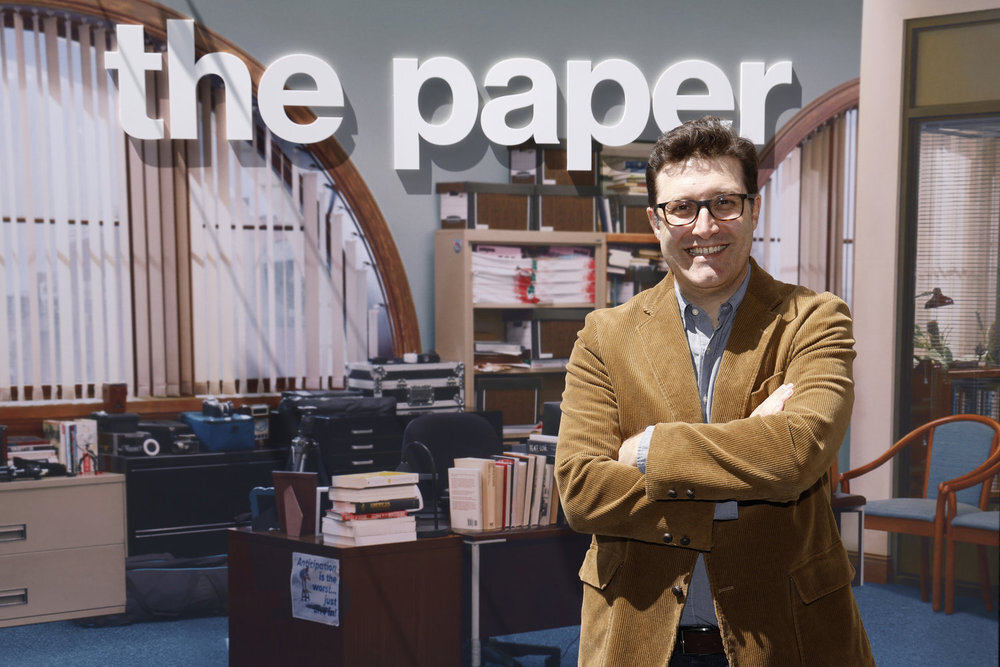 Michael Koman at the Pacific Design Center in West Hollywood on April 26, 2026.