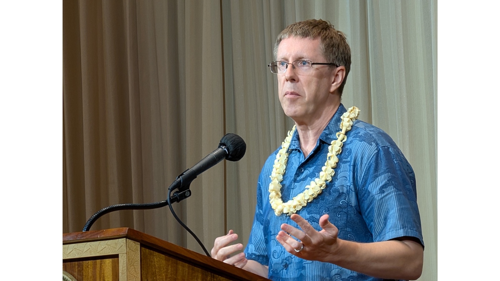 NOAA meteorologist John Bravender