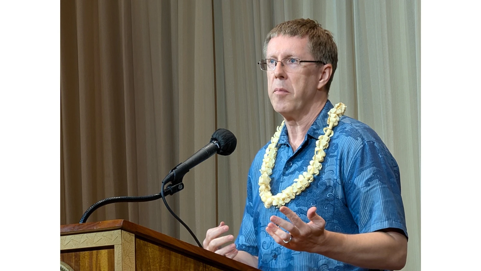NOAA meteorologist John Bravender