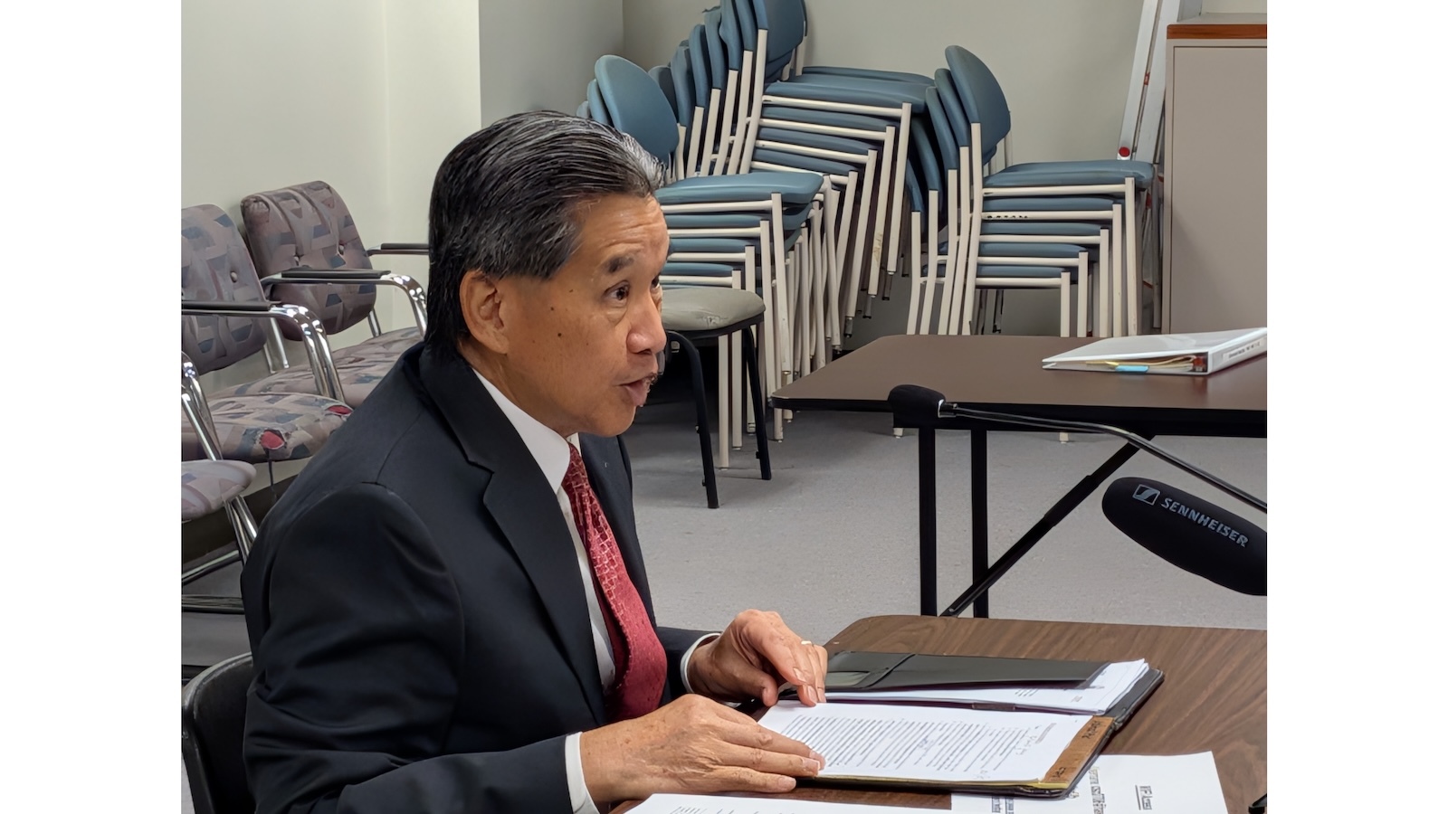 Attorney David Louie, who represents Lt. Gov. Sylvia Luke.