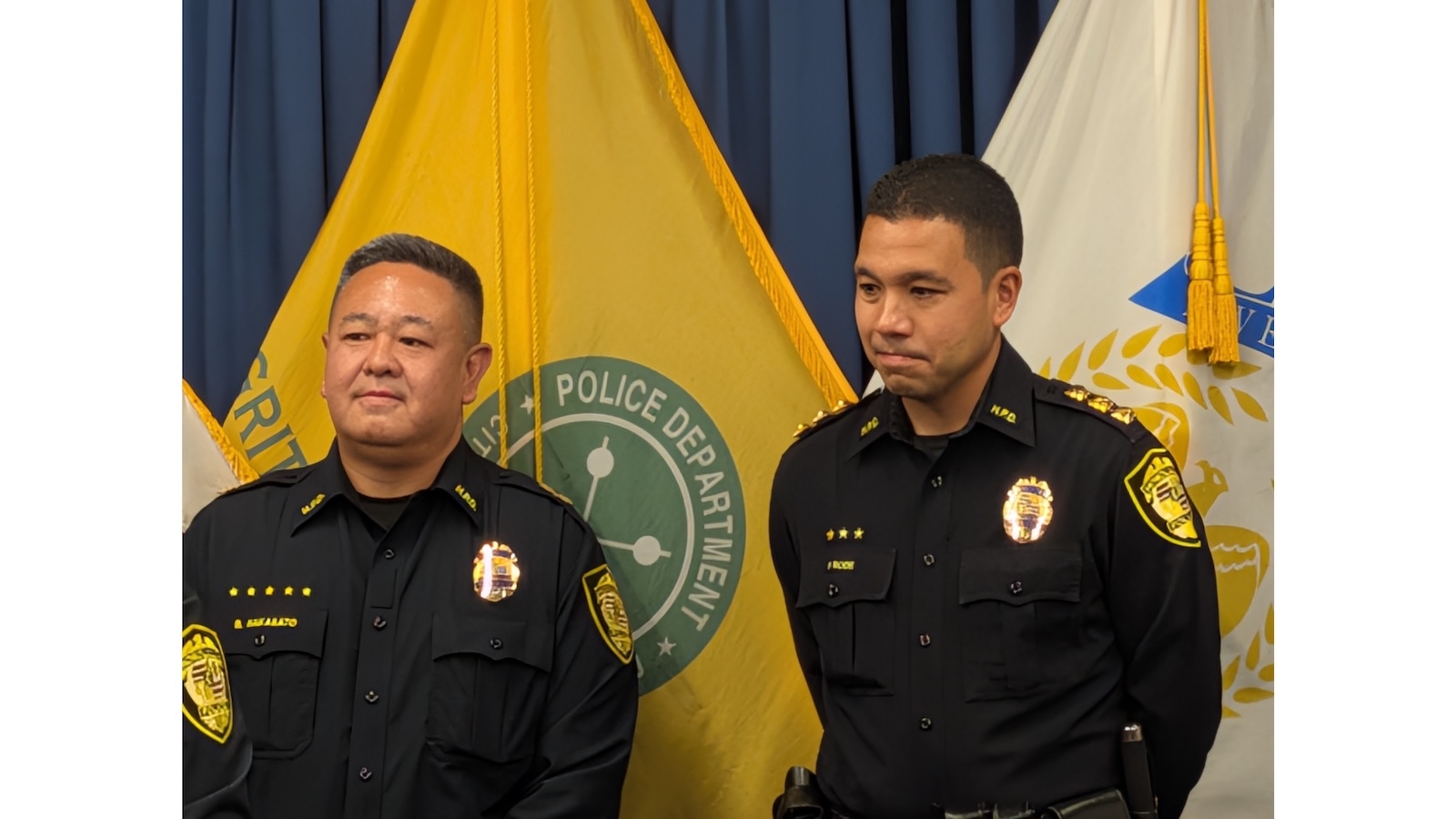 Nakasato (left) and Bode.