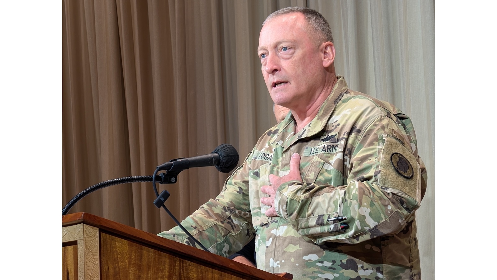 Maj. Gen. Stephen Logan, Adjutant General of the State of Hawai‘i Department of Defense