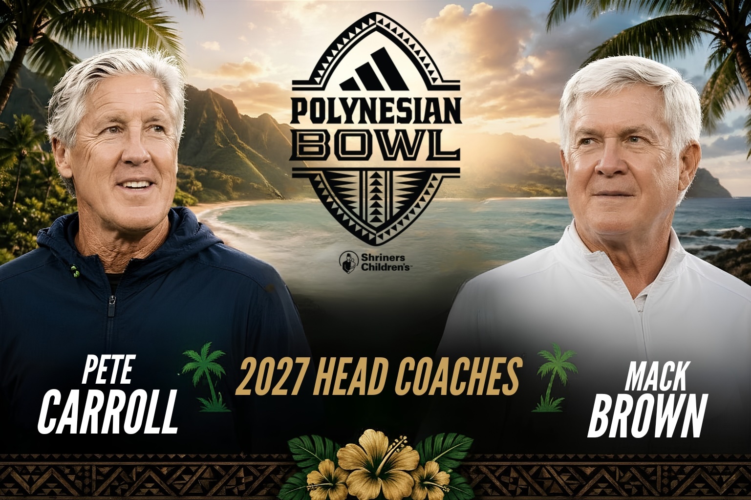 Pete Carroll Mack Brown 050826