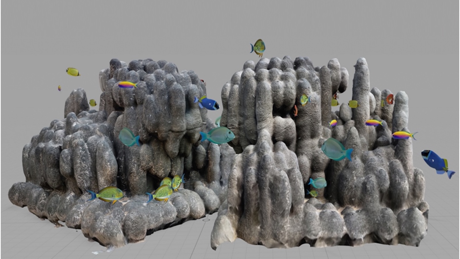 A preliminary rendering of a REEFrame module.