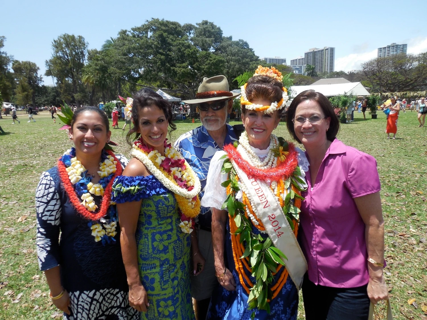 During the Lei Court selection, which was held Saturday, Feb. 28, at Mission Memorial Auditorium, contestants danced hula and spoke ʻŌlelo Hawaiʻi. They also demonstrated their lei-making artistry.