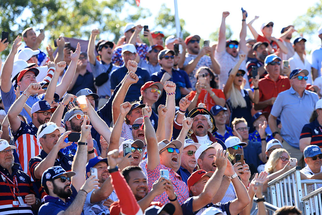 US fans at Ryder Cup 2025