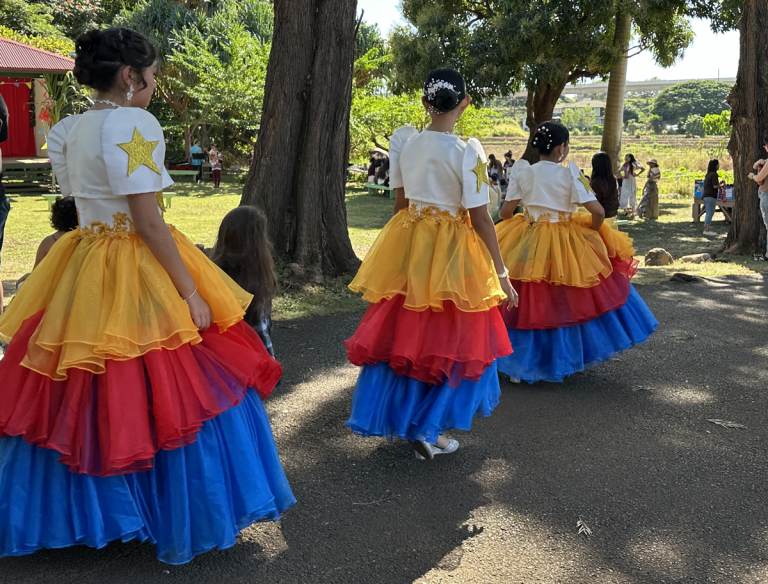 A performance pictured from the inaugural Sakada Day Celebration in 2024.