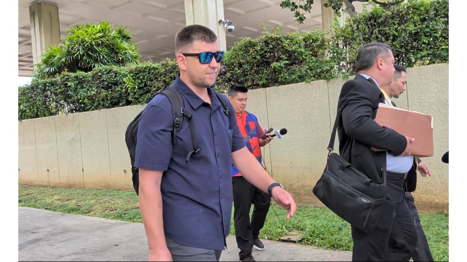 Igor Lyvynchuk leaves U.S. District Court Wednesday