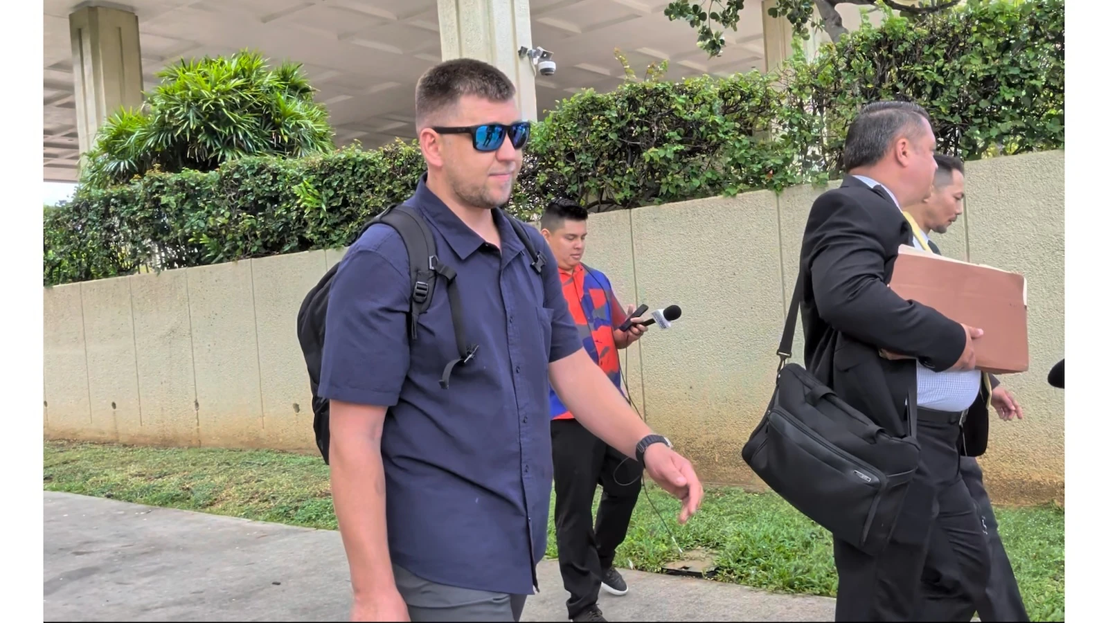 Igor Lyvynchuk leaves U.S. District Court Wednesday