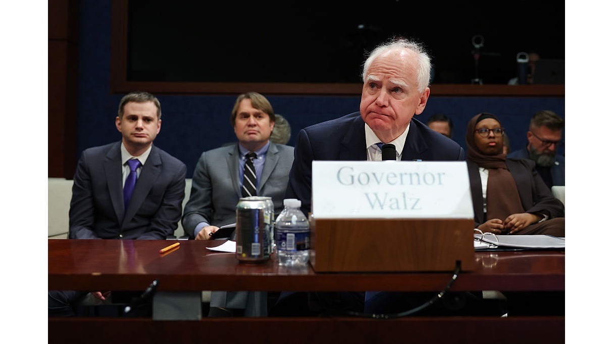 Tim Walz testifying before Congress