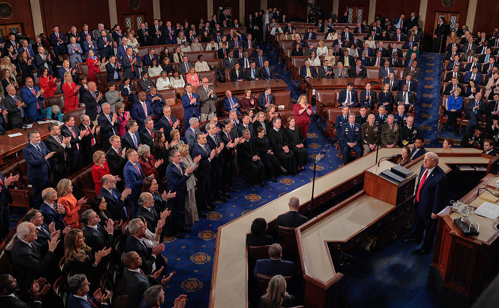 President Trump gives State Of The Union address Feb. 24, 2026
