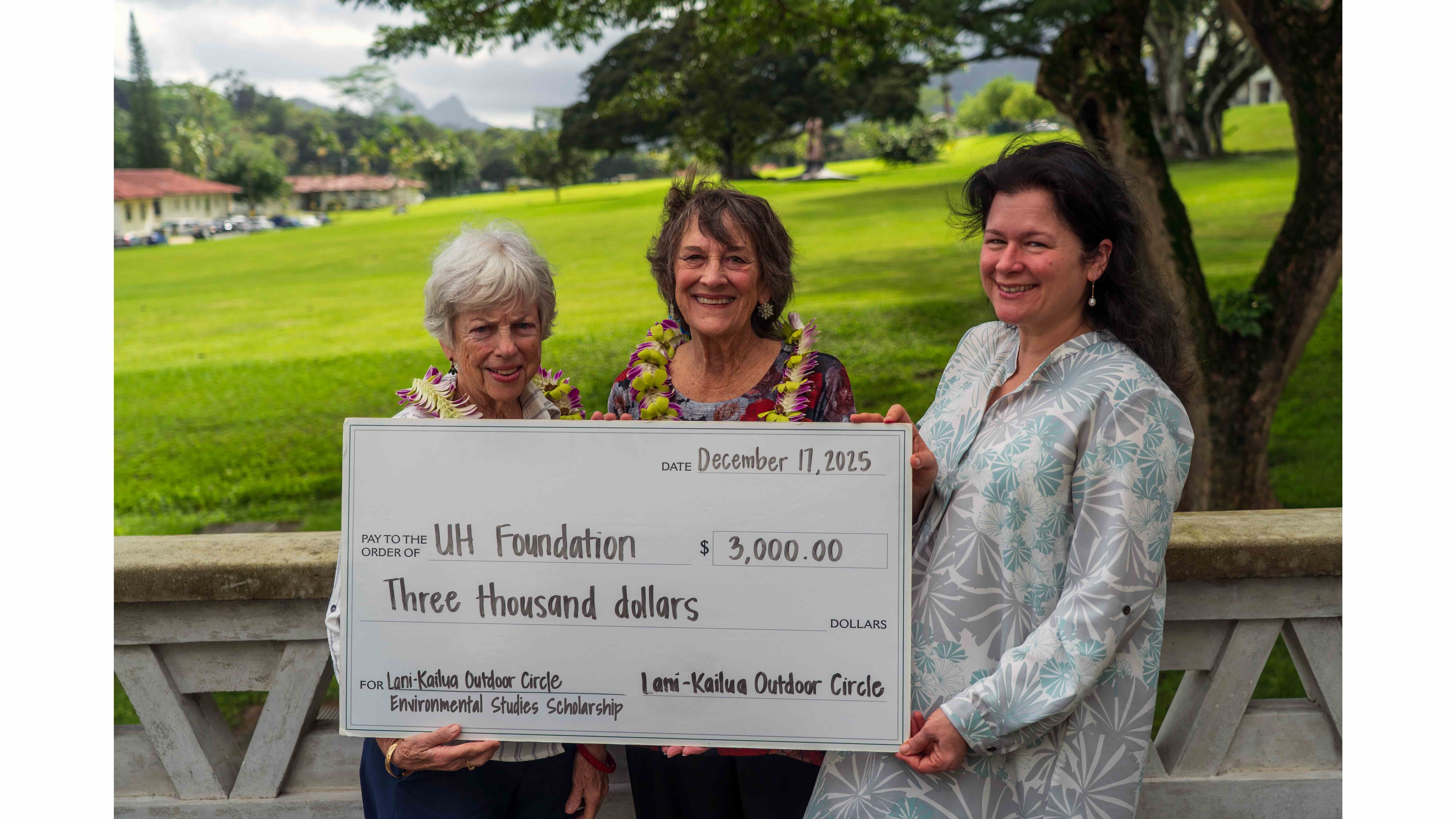 Lani-Kailua Outdoor Circle check presentation