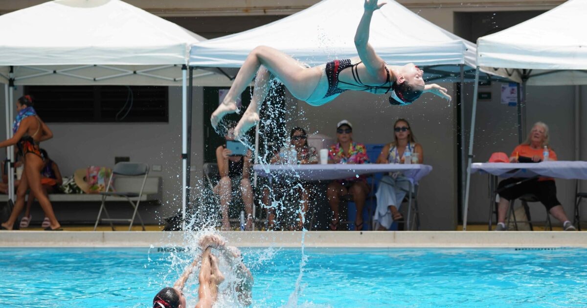 Walnut Creek Aquanuts Hosts International Artistic Swimming Event