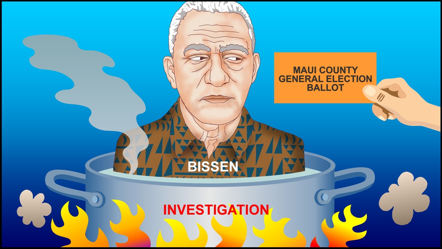 Pritchett Cartoon: Hot water
