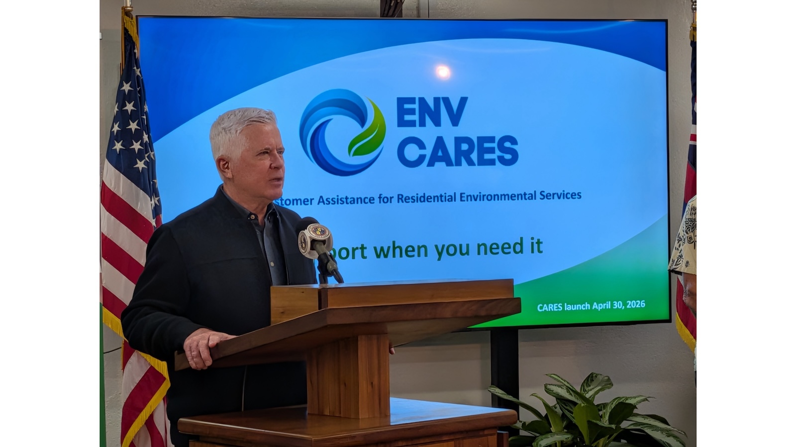 City and County of Honolulu Managing Director Mike Formby
