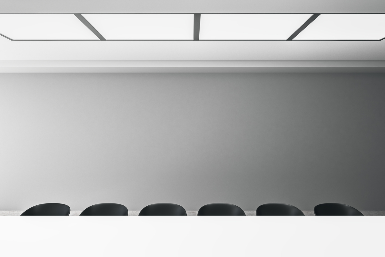 empty conference room