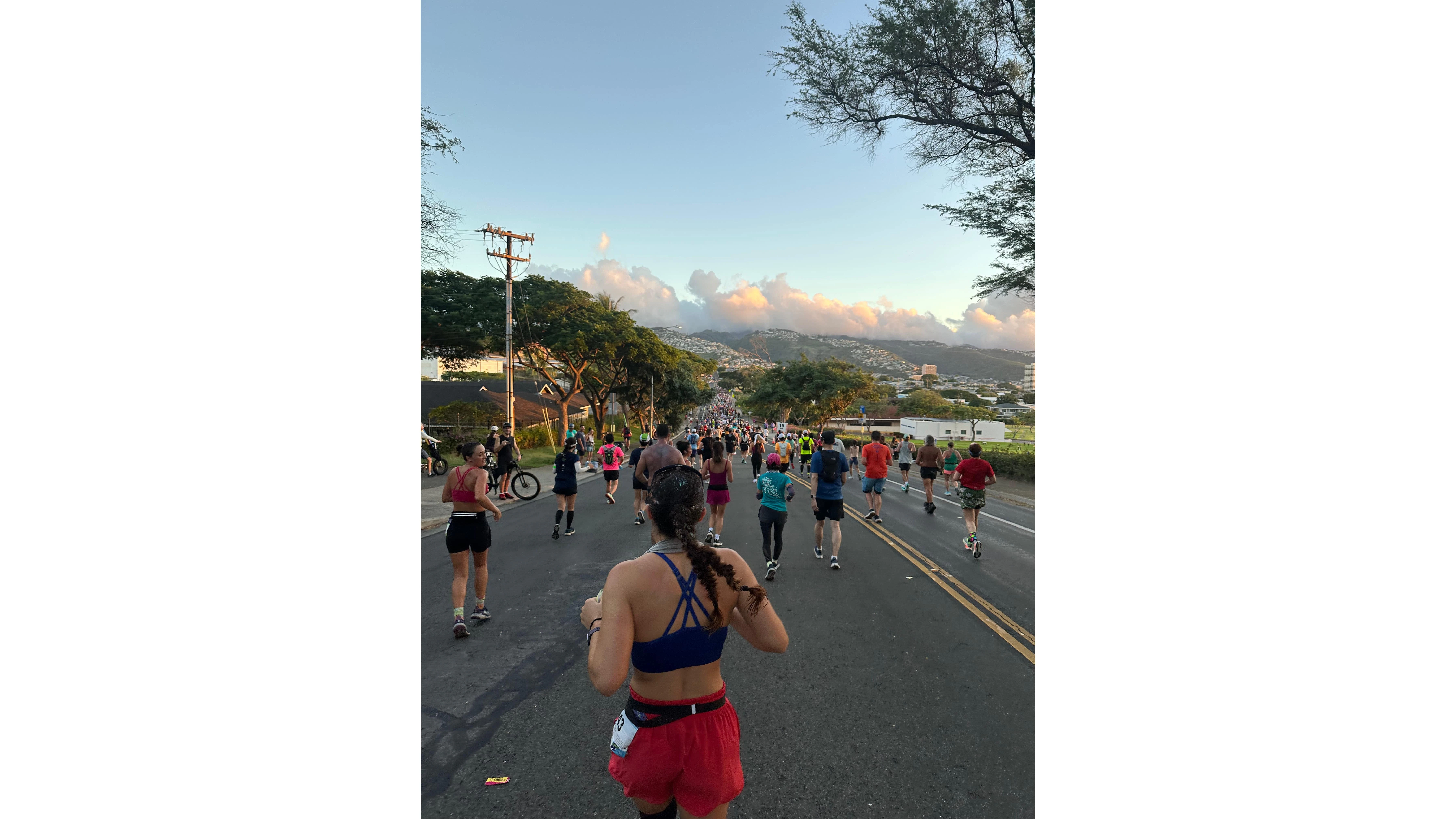 The Honolulu Marathon, which is this Sunday, Dec. 14, covers 26.2 miles from Chinatown to Hawaiʻi Kai.